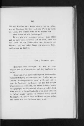 Den 5. December 1900