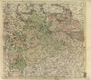 Tabula Geographica Marchionat. Misniae et Lusatiae : Cum Privilegio