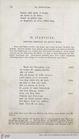 VI. Âventiure