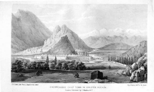 (Ill.:) Khorremabád Chief Town in Lúristán Kúchúk