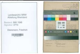 Entnazifizierung Friedrich Diersmann , geb. 14.10.1893 (Landwirt)