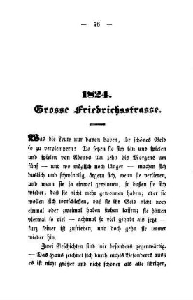 1824. Grosse Friedrichsstrasse