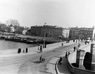 Straßenbrücke : Landsberg am Lech. Straßenbrücke über die Lech