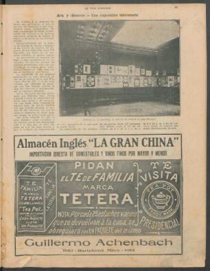 Arte y comercio - Una exposición interesante