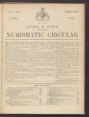 N° 22. September 1894