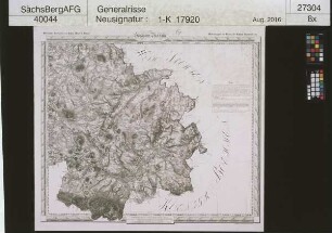 Topographischer Atlas des Königreichs Sachsen (Oberreitscher Atlas 1819-1860, Umdruckausgabe); Zittau