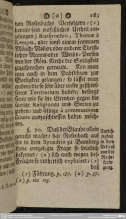 § 70. - 76 Unrichtigkeit zu dem Articul von der Rechtfertigung