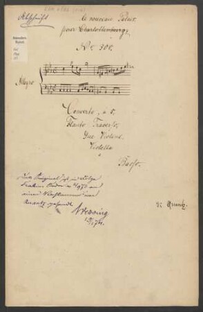 Konzerte; fl, orch; c-Moll; QV 5:38