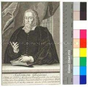Porträt des lutherischen Theologen Salomon Glaß