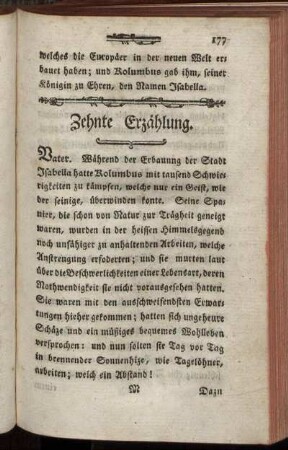 Zehnte Erzählung.