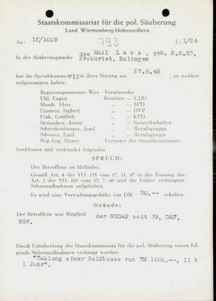 Laux, Emil