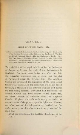 History of the Scottish Church, II