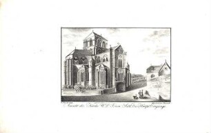 Ansicht der Kirche Unserer Lieben Frau von Seite des Haupt Eingangs