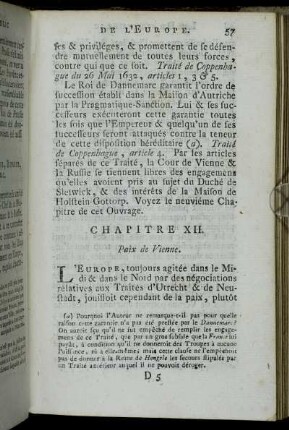 Chapitre XII. Paix de Vienne.