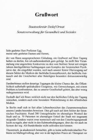 17-18, Grußwort