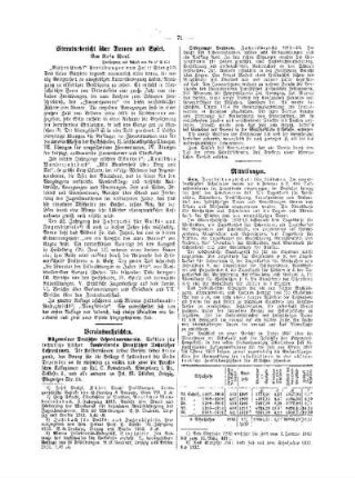 Literaturbericht über Turnen und Spiel : (Fortsetzung und Schluß von Nr.17 S.67)