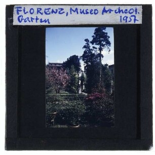 Florenz, Palazzo della Crocetta/Museo Archeologico : Garten