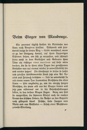 35-53, Beim Sieger von Maubeuge