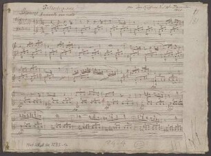 Potpourris, vl (fl), guit, op. 181, HenK 181, C-Dur, Arr - BSB Mus.Schott.Ha 2273-2 : [heading, p. 1, right:] Potpourÿ