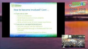 Keynote II - OSGeo: Think global - Act local
