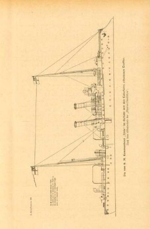 Die von S. M. Kanonenboot "Iltis" im Gefecht mit den Takuforts erhaltenen Treffer