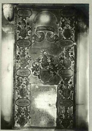 prot. Kirche. Grabstein des Phil. Camerarius 1613. G