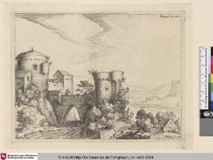 [Flusslandschaft mit Kastell; River Landscape with a Castle]