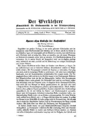 ¬Der¬ Werklehrer