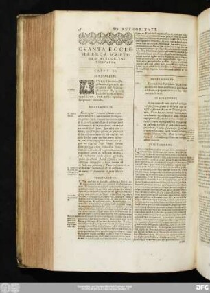 Quanta Ecclesiae Erga Scripturam Authoritas Tribuatur. Caput II.