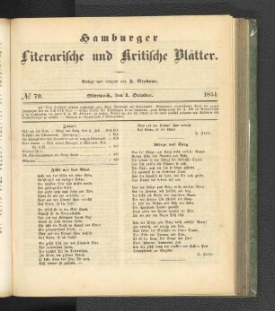 No. 79. 1. Oktober 1851