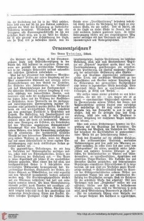 N.F. 8.1928 S. 8-10: Ornamentzeichnen?, [1]