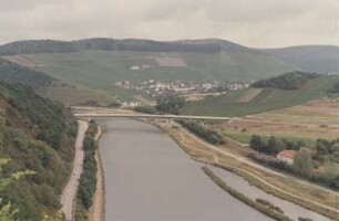 Neue Straßenbrücke der B 51 in Saarburg/Saar