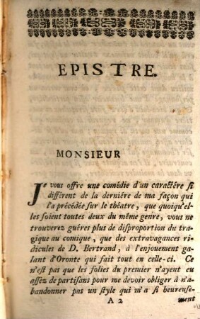 L' Amour à la Mode : comédie en vers et en cinq actes ; représentée pour la première fois en 1653