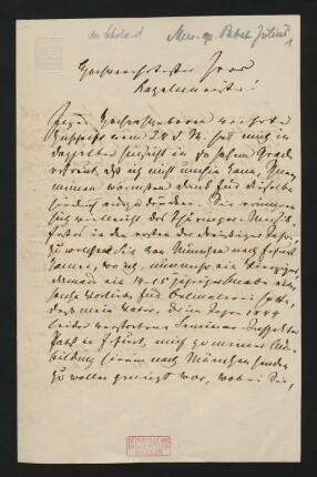 Brief an Hippolyte-André-Baptiste Chelard : 30.05.1860