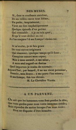 Almanach des muses : ou choix des poésies fugitives. 1819, 1819