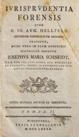 Ivrisprvdentia Forensis, 2