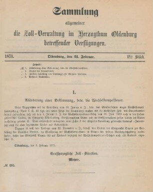 23. Februar-29. December = 1stes -24tes Stück