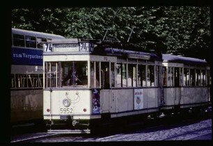 Strassenbahn 74 24.6.62.