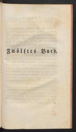 Zwölftes Buch.