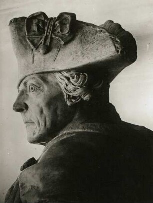 Schadow, Johann Gottfried: Friedrich II. Kopf vom Standbild