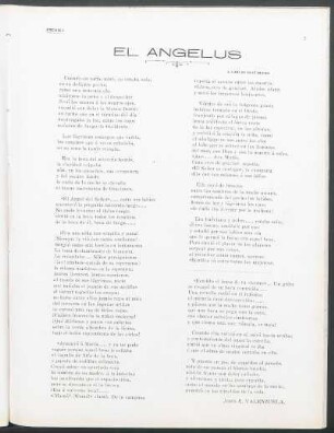 El Angelus - A Carlos Díaz Dufoo