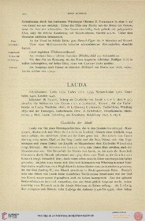Lauda, Marbach, Messelhausen