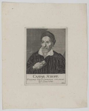 Bildnis des Caspar Schopp