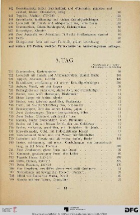 3. Tag (Nr. 721-935)