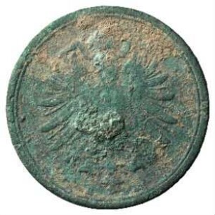 Fundmünze, Pfennig, 1875