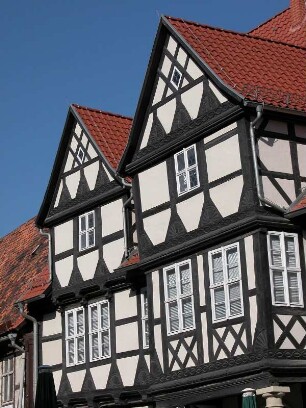 Quedlinburg, Sachsen-Anhalt, Geburtshaus des Dichters Klopstock, jetzt Literaturmuseum, am Schlossberg