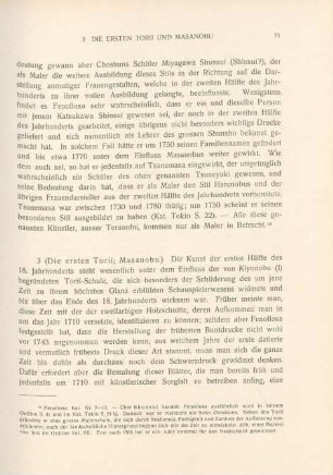 3 (Die ersten Torií; Masanobu)