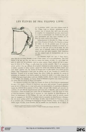 4: Les élèves de Fra Filippo Lippi