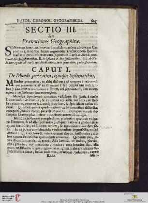 Sectio III.