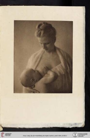 [Alvin Langdon Coburn, IV. Mother and Child: A Study, photogravure]